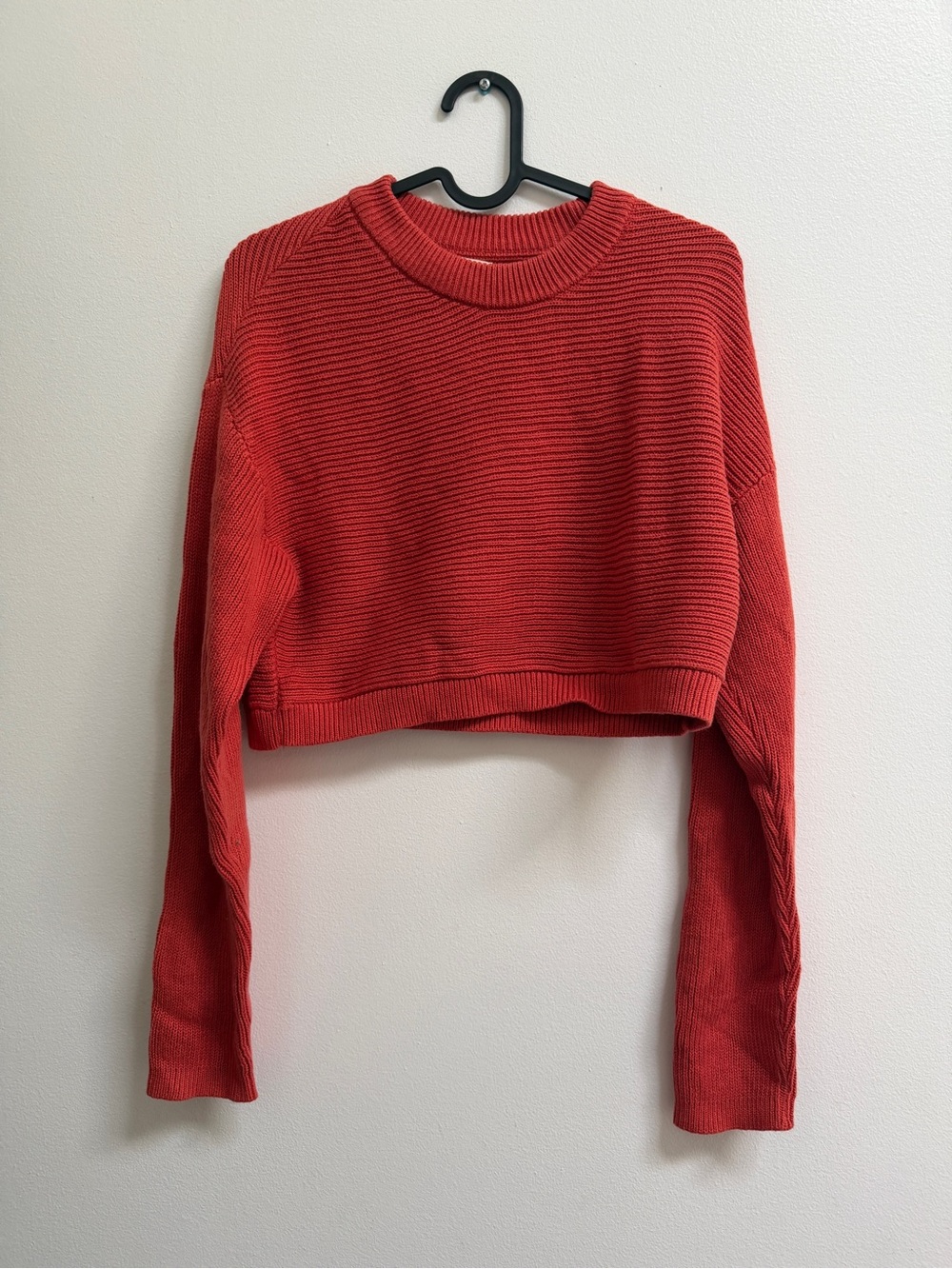 LA Hearts by PacSun Women's Red/Orange 100% Cotton Jumper